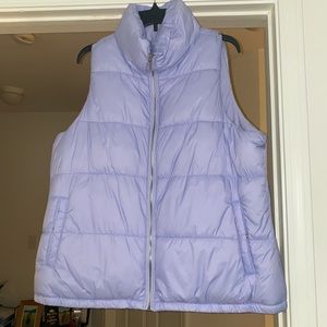 Lavender Puffy Vest